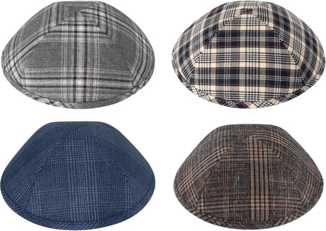 iKippah Boys Plaid Yarmulka