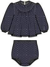 Navy Print