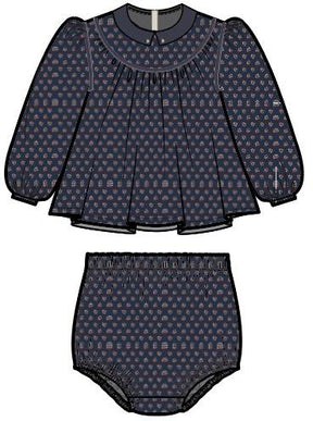 Navy Print