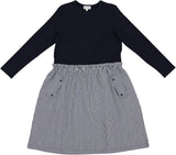 Bopop Girls Pinstripe Dress - TR14