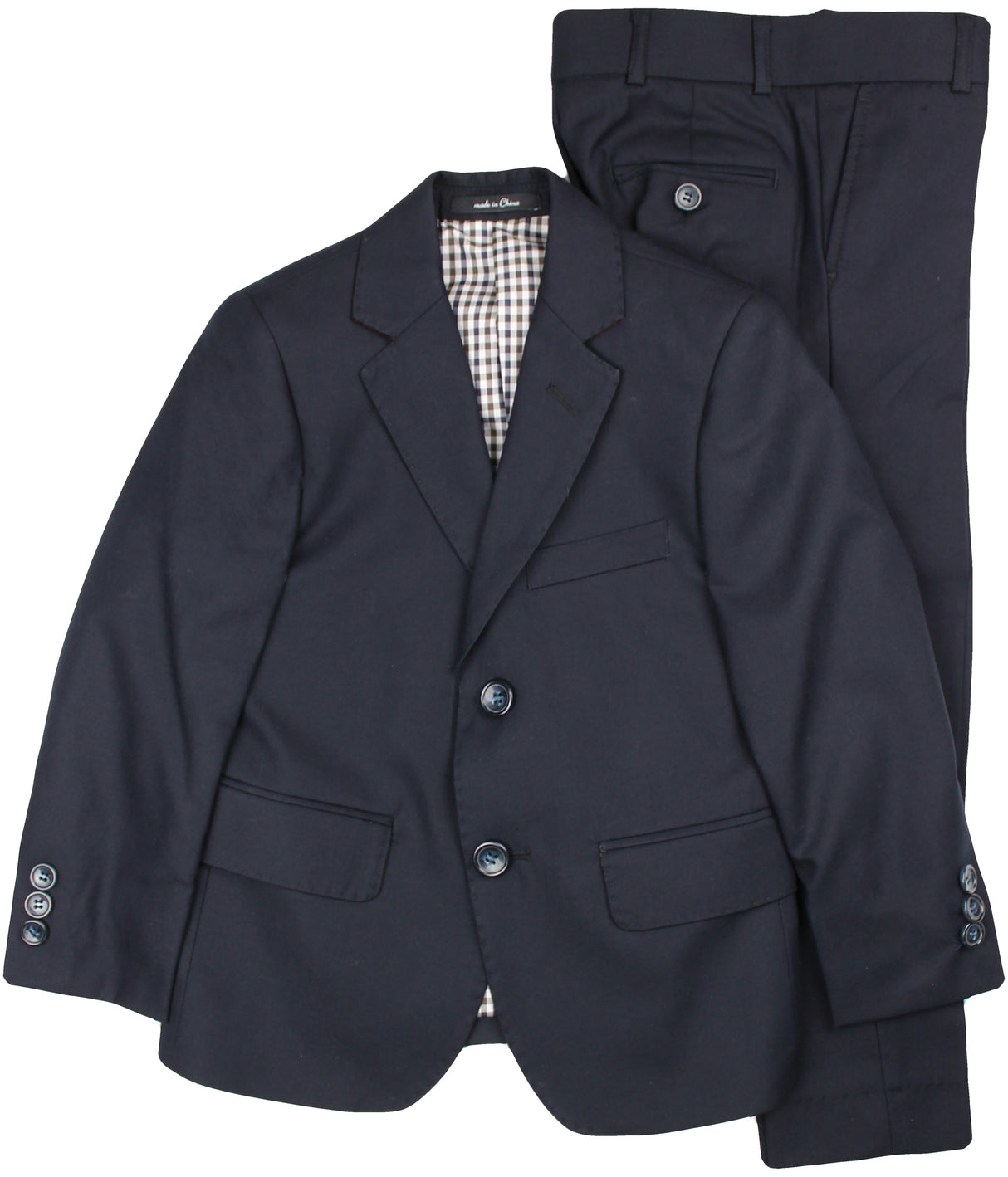 T.O. Collection Boys Navy Suit Separates - 3822-33