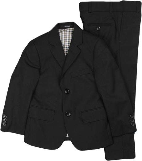 T.O. Collection Boys Black Suit Separates - 3822-36