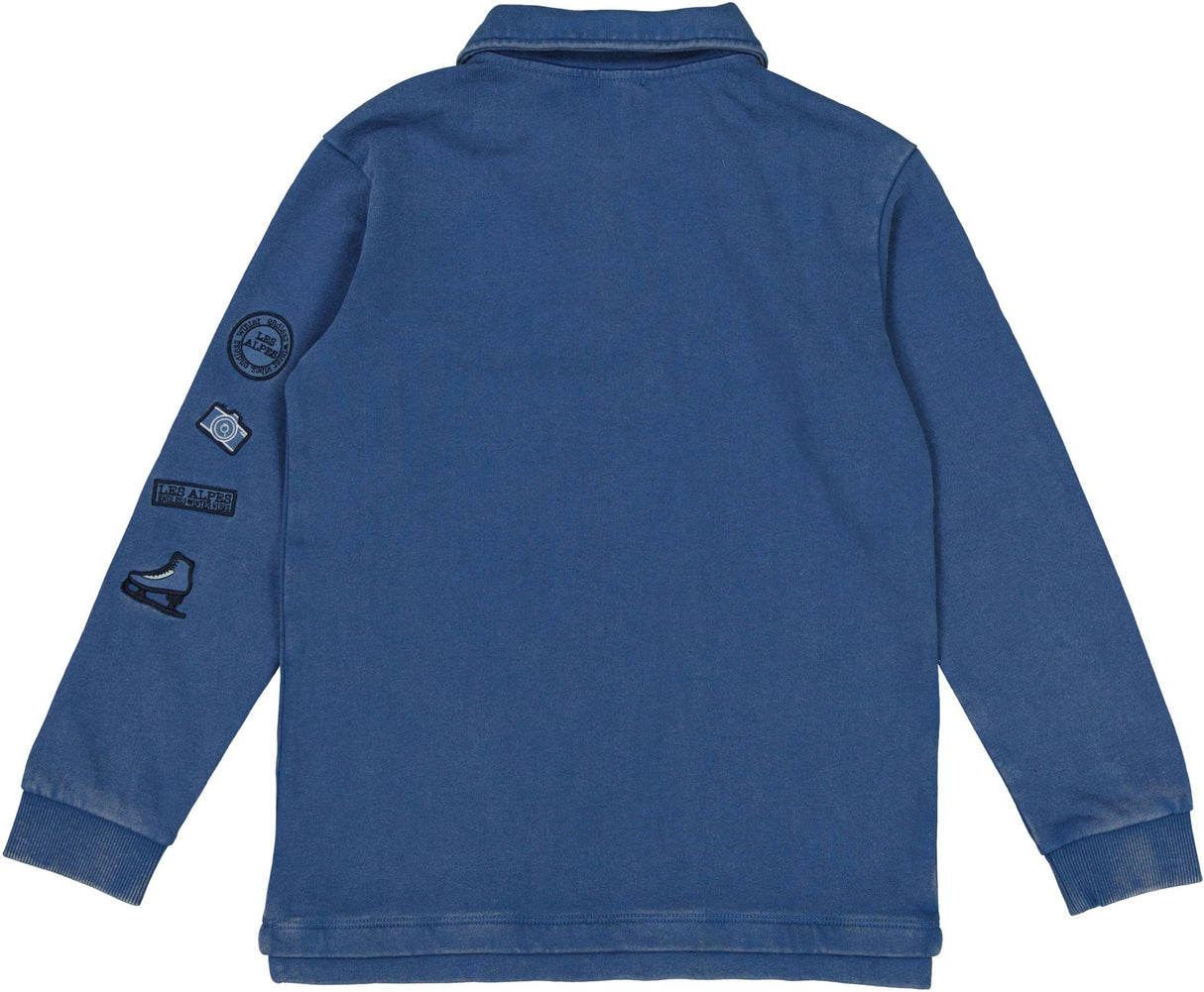 Bonjoy Boys Alpes Long Sleeve Polo Shirt - TW26011P