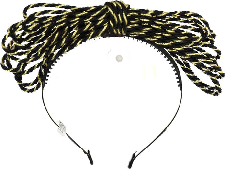 Dazzle Girls Thin Rope Bow Headband - 2005H