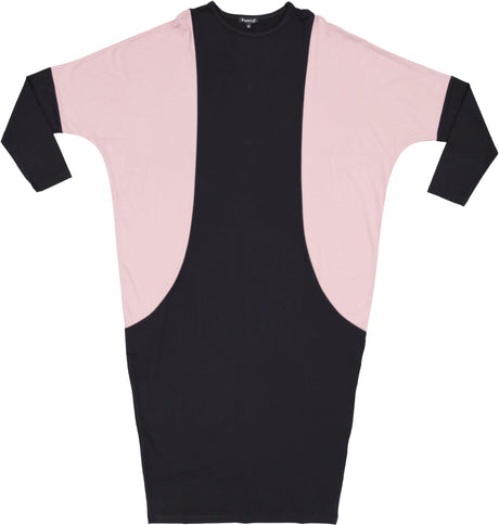Paniz Womens Colorblock Dress - D-1010