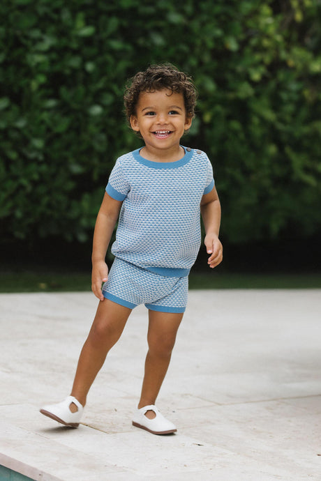 Analogie by Lil Legs Downtown Collection Baby Boys Multi Knit Outfit - MKCST