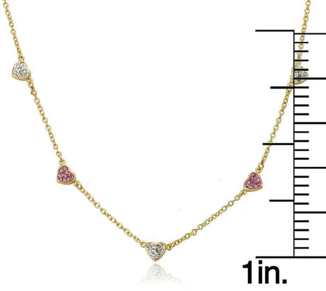 Molly Glitz Necklace - NE2679B-GP-14E