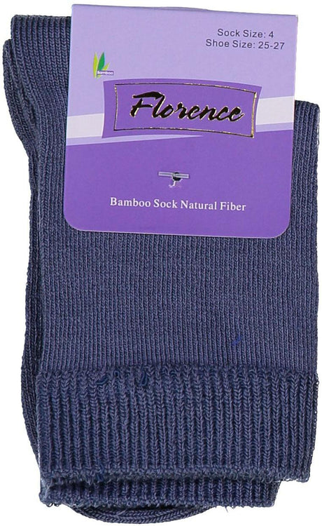 Florence Boys Girls Unisex Bamboo Cotton Crew Socks - 179
