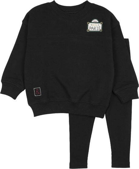 Analogie by Lil Legs Mon Paris Collection Baby Boys Outfit - AF26S511