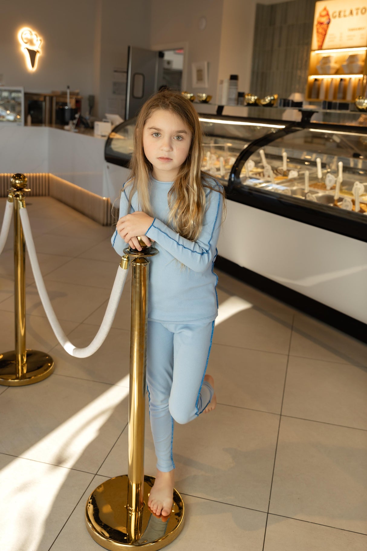 Bee & Dee Boys Girls Ribbed Cotton Pajamas - ICRL