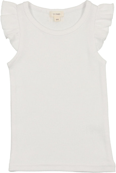 Lil Legs Ribbed Basic Collection Baby Toddler Girls Flutter Tank