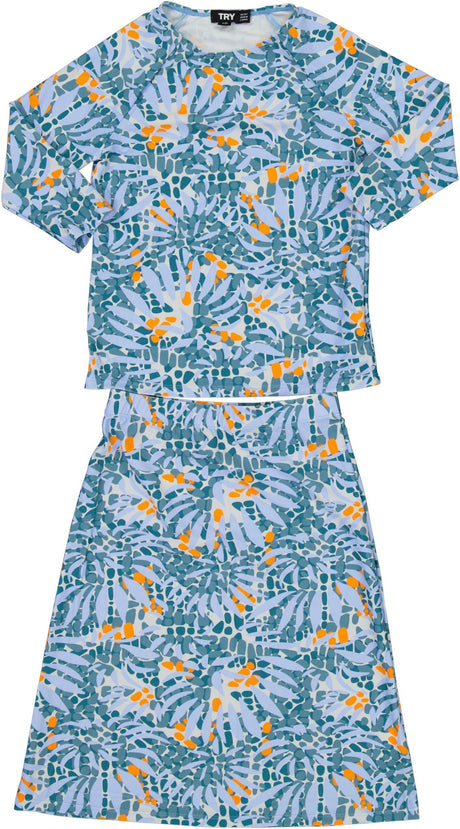 Try Girls Printed Swim Outfit - SB6CY3007EG