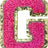 Letter G - Hot Pink