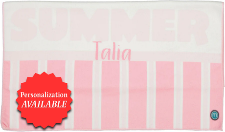 Memoi Summer Checked Beach Towel - MAC-056