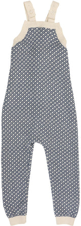 Dried Blue/Cream Print