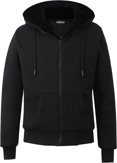 T.O. Collection Boys Hoodie with Fur - HD