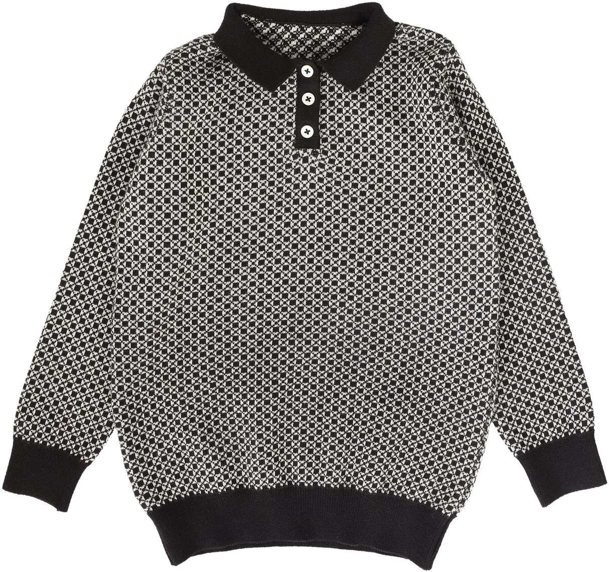 Black/Cream Print