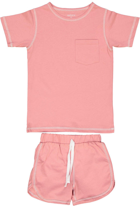 HATCH'd Girls Contrast Stitch Track Outfit - B-371