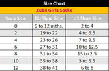 Zubii Girls Bandana Paisley Knee Socks - 824