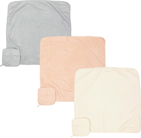 Ely's & Co Hooded Towel & Washcloth Set - EC-04