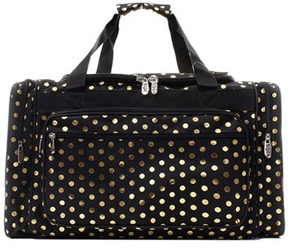 NGil Metallic Dot Duffle Bag - GDOT423