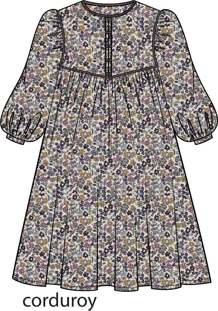 Navy Print