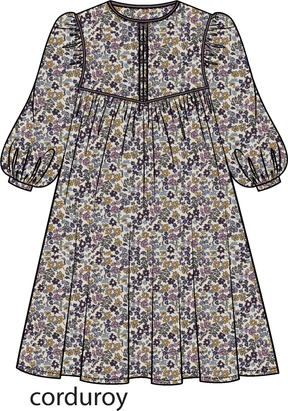 Navy Print