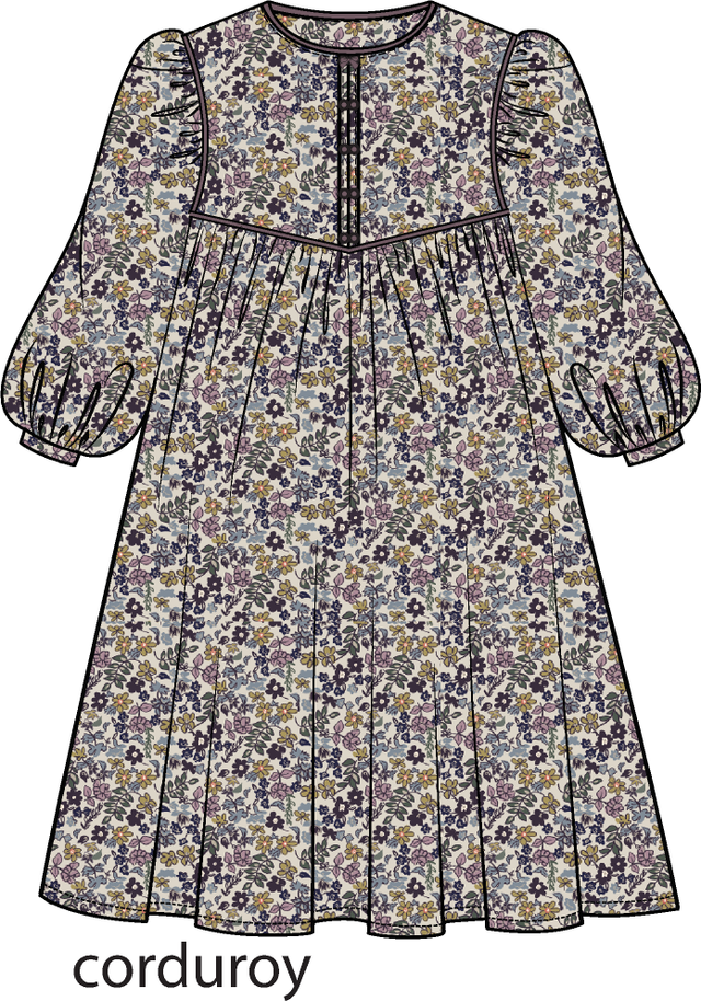 Navy Print