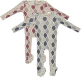 Lola Baby Boys Girls Ribbed Printed Cotton Stretchie - WB5CP7220R
