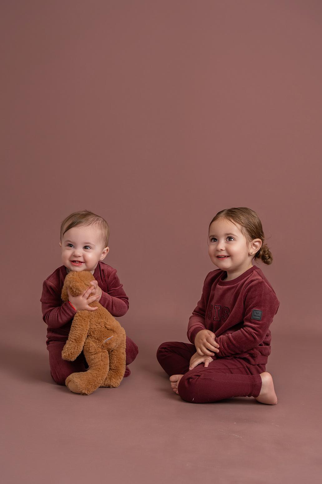 Whipped Cocoa Baby Boys Girls Velour Bro/Sis Stretchie - WB4CY2528B