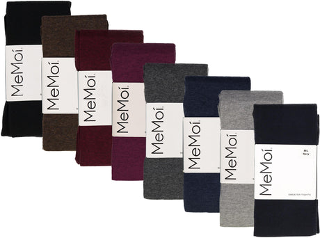 Memoi Womens Sweater Flat Knit Tights - MO-325