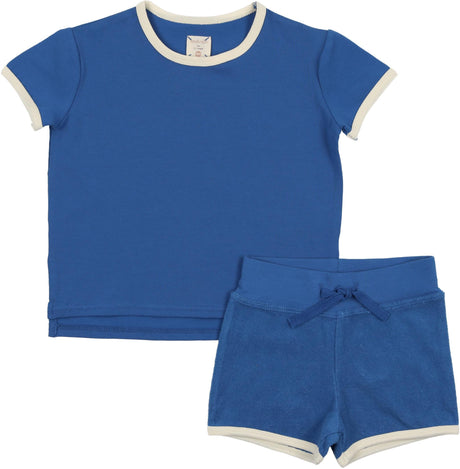 Analogie by Lil Legs Multigarden Collection Boys Terry Outfit Set