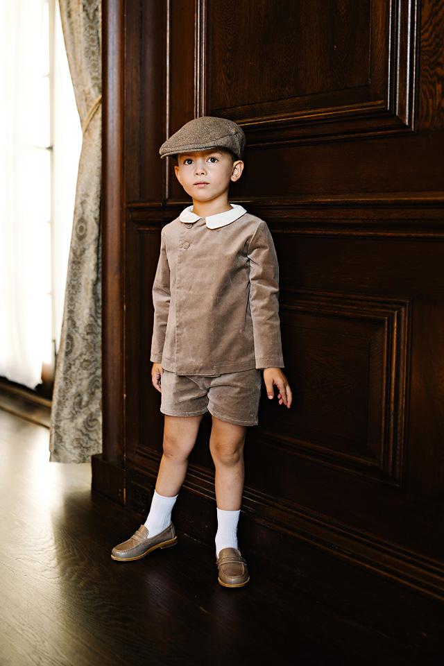 Analogie by Lil Legs Occasion Wear Collection Boys Velvet Blazer - AF26S531
