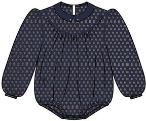 Navy Print