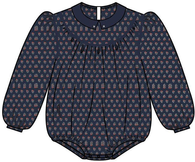 Navy Print