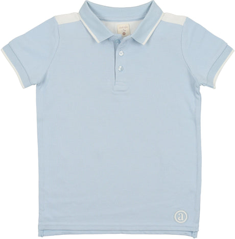 Analogie by Lil Legs Multigarden Collection Boys Short Sleeve Polo Shirt