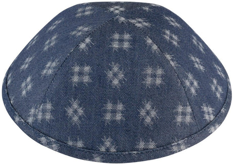 iKippah Boys Denim Hashtag Yarmulka