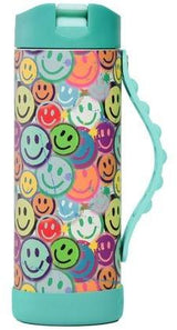 Elemental Graffitti Smile Hot/Cold Insulated 14 oz Water Bottle - EB14SM31P