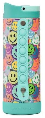 Elemental Graffitti Smile Hot/Cold Insulated 14 oz Water Bottle - EB14SM31P