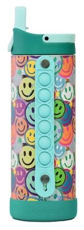 Elemental Graffitti Smile Hot/Cold Insulated 14 oz Water Bottle - EB14SM31P