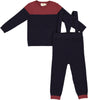 Dark Navy/Burgundy