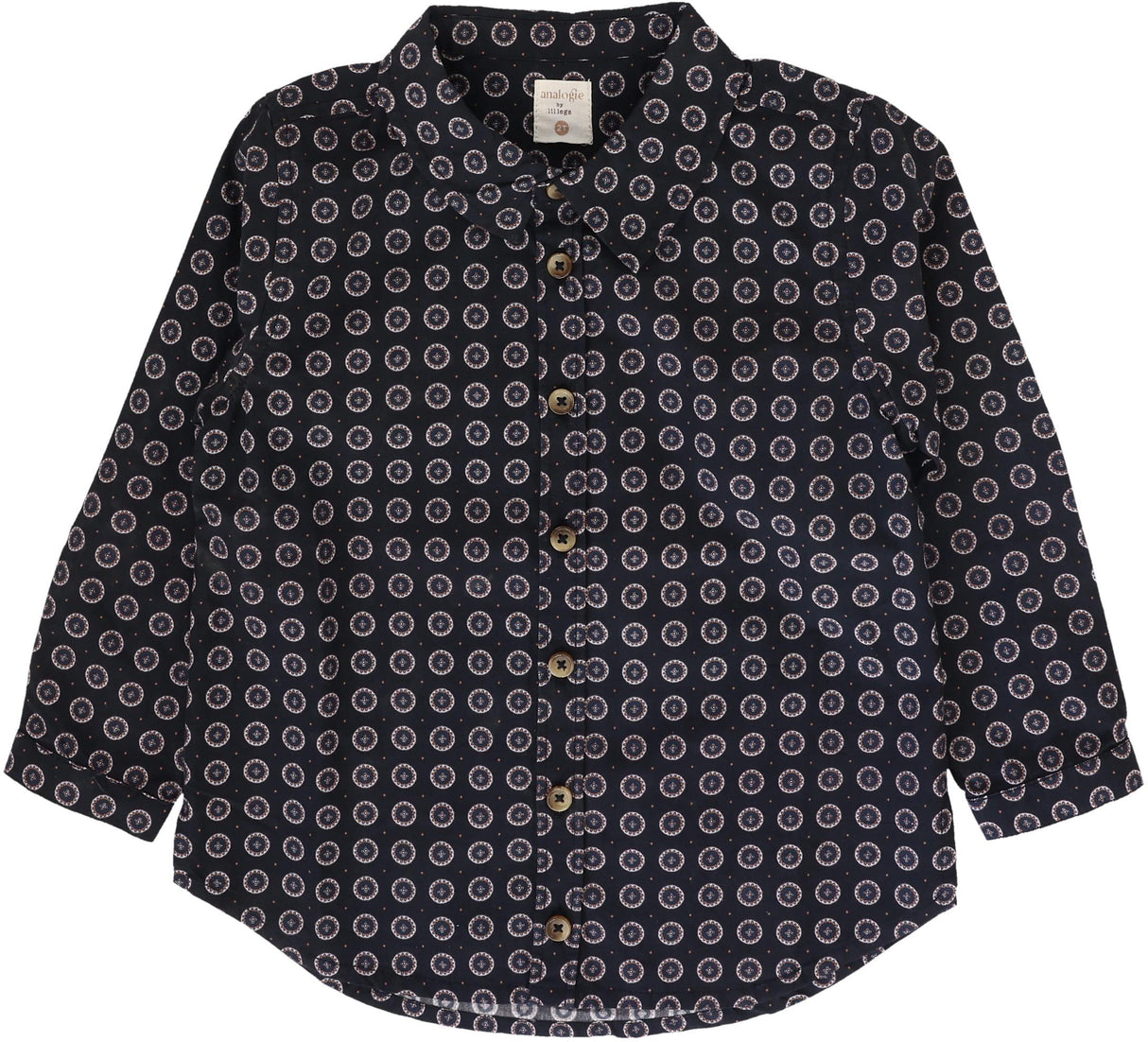 Navy Print