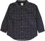 Navy Print