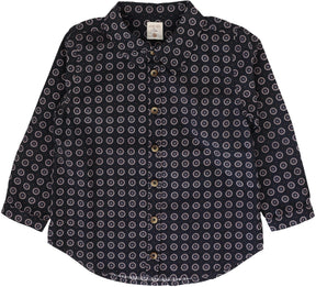 Navy Print