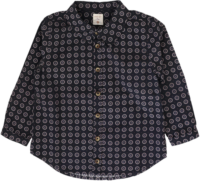 Navy Print