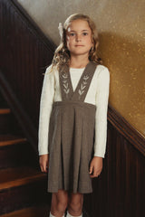 Charlotte & George Boys Girls Textured Knit Sweater - WB6CP7457