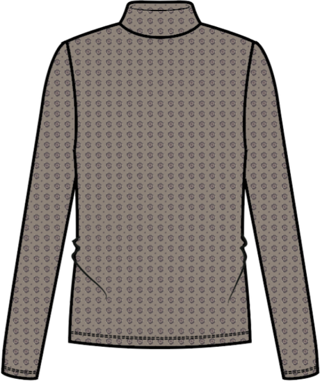 Analogie by Lil Legs Home Garden Collection Girls Printed Mockneck - AF26T725