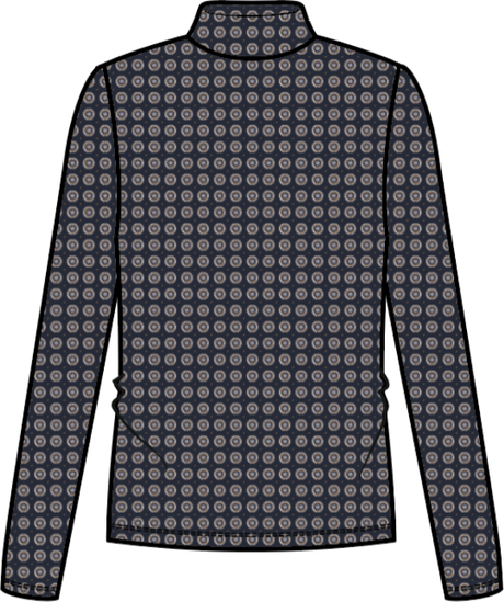 Navy Print