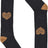 Black/Peanut Butter
