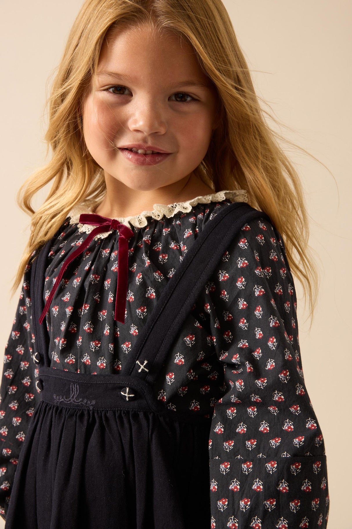 Navy Print